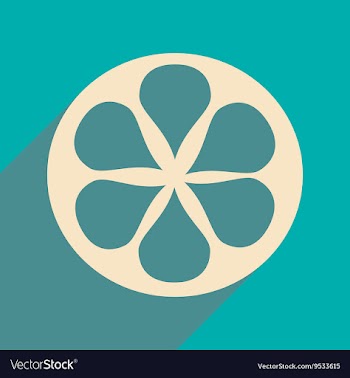 Flat with shadow icon and mobile applacation vector image