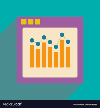 Flat with shadow icon and mobile applacation vector image
