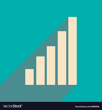 Flat with shadow icon and mobile applacation vector image