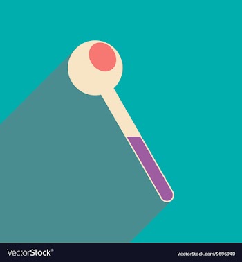 Flat with shadow icon and mobile applacation vector image