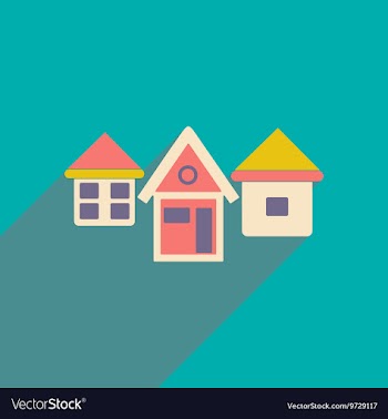 Flat with shadow icon and mobile applacation vector image