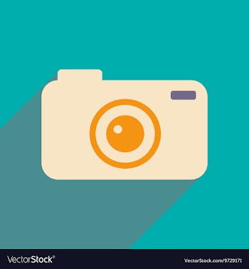 Flat with shadow icon and mobile applacation vector image