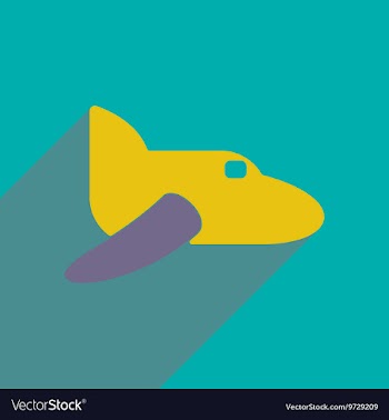 Flat with shadow icon and mobile applacation vector image