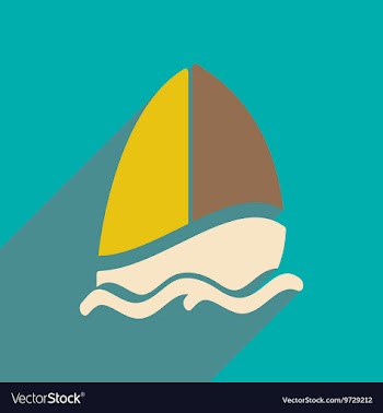 Flat with shadow icon and mobile applacation vector image