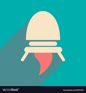 Flat with shadow icon and mobile applacation vector image