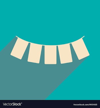 Flat with shadow icon and mobile applacation vector image