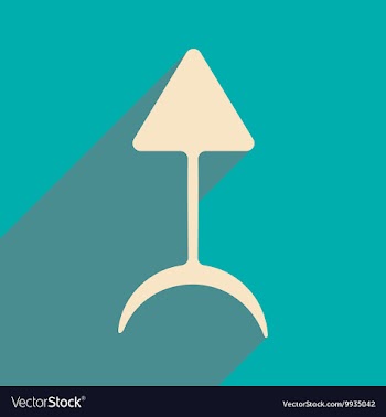 Flat with shadow icon and mobile applacation vector image