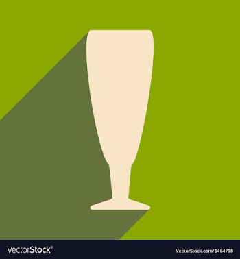 Flat with shadow icon and mobile applacation wine vector image