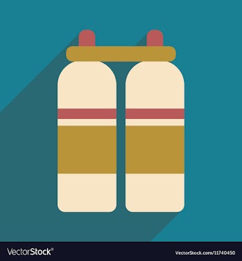 Flat with shadow icon and mobile application air vector image