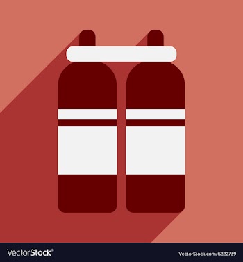 Flat with shadow icon and mobile application air vector image