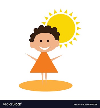 Flat with shadow icon and mobile application baby vector image
