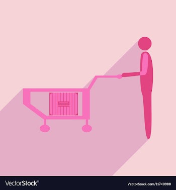 Flat with shadow icon and mobile application box vector image