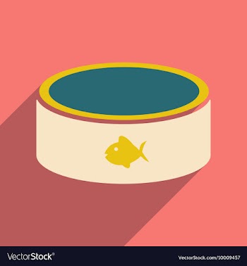 Flat with shadow icon and mobile application cat vector image