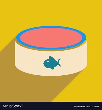 Flat with shadow icon and mobile application cat vector image