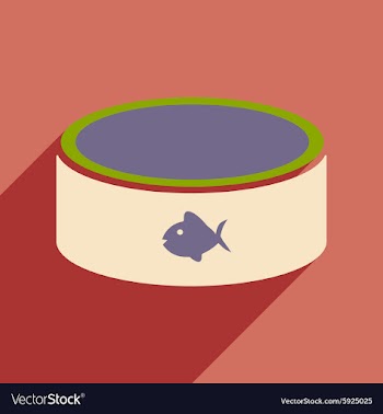 Flat with shadow icon and mobile application cat vector image