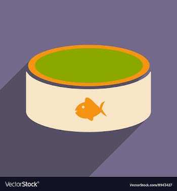 Flat with shadow icon and mobile application cat vector image