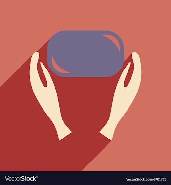 Flat with shadow icon and mobile application clean vector image