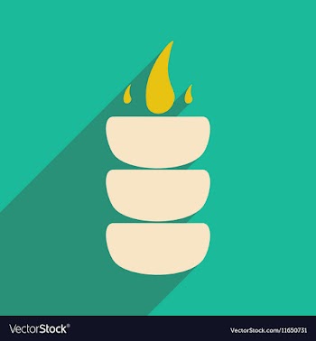 Flat with shadow icon and mobile application coals vector image