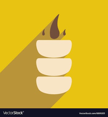 Flat with shadow icon and mobile application coals vector image