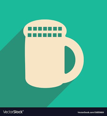 Flat with shadow icon and mobile application cover vector image