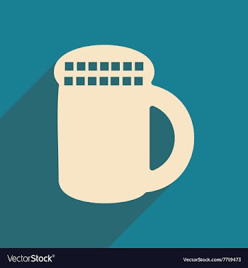 Flat with shadow icon and mobile application cover vector image
