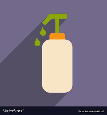 Flat with shadow icon and mobile application cream vector image