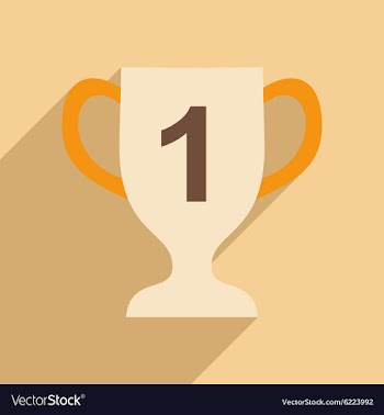 Flat with shadow icon and mobile application cup vector image