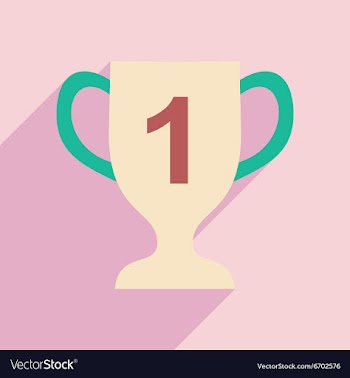 Flat with shadow icon and mobile application cup vector image