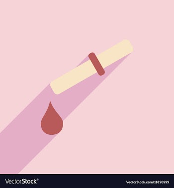 Flat with shadow icon and mobile application drop vector image