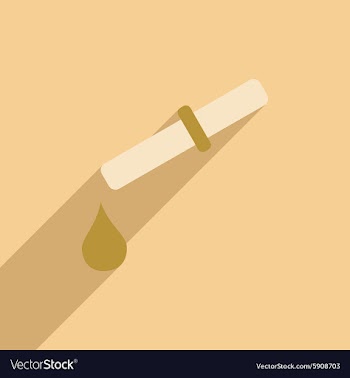 Flat with shadow icon and mobile application drop vector image