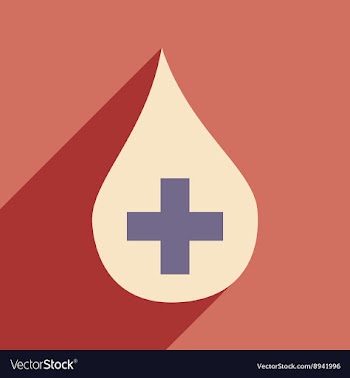 Flat with shadow icon and mobile application drop vector image