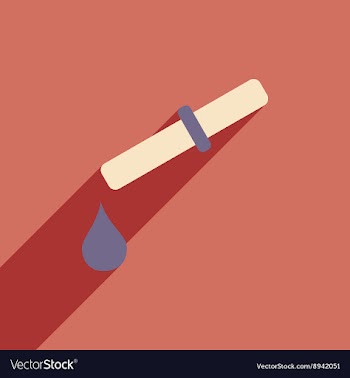 Flat with shadow icon and mobile application drop vector image