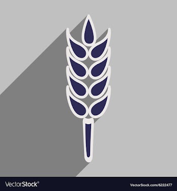 Flat with shadow icon and mobile application ear vector image