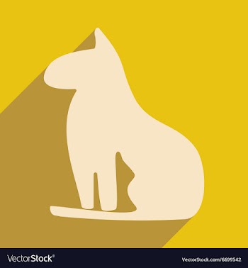 Flat with shadow icon and mobile application Egypt vector image