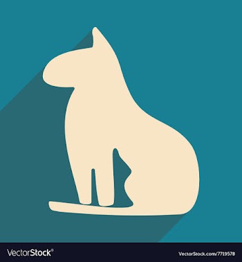 Flat with shadow icon and mobile application Egypt vector image