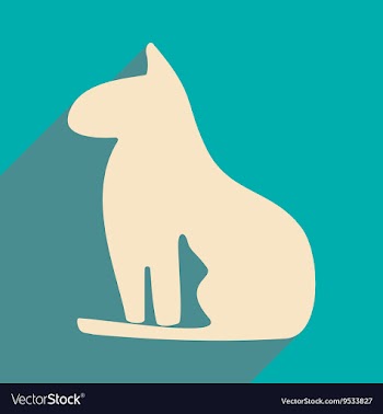 Flat with shadow icon and mobile application Egypt vector image