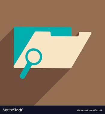 Flat with shadow icon and mobile application file vector image