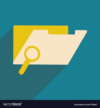 Flat with shadow icon and mobile application file vector image