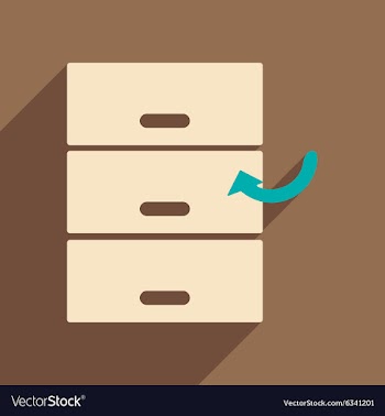 Flat with shadow icon and mobile application files vector image