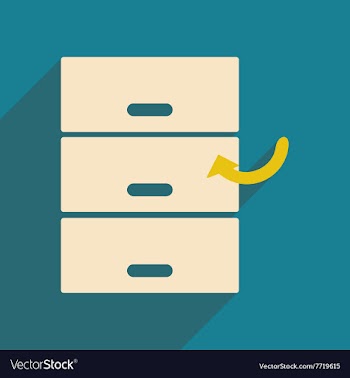Flat with shadow icon and mobile application files vector image