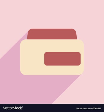 Flat with shadow icon and mobile application hair vector image