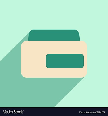 Flat with shadow icon and mobile application hair vector image