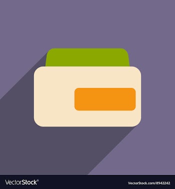 Flat with shadow icon and mobile application hair vector image