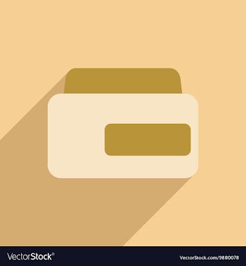 Flat with shadow icon and mobile application hair vector image