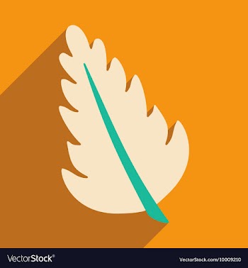 Flat with shadow icon and mobile application herbs vector image
