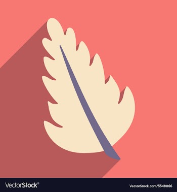 Flat with shadow icon and mobile application herbs vector image