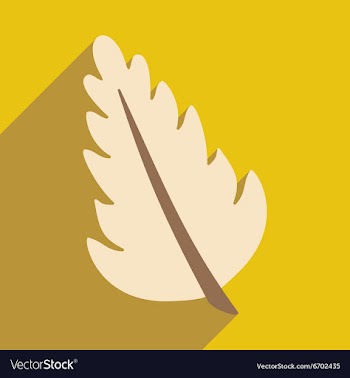 Flat with shadow icon and mobile application herbs vector image