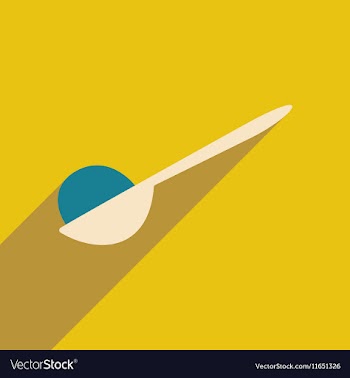 Flat with shadow icon and mobile application ice vector image
