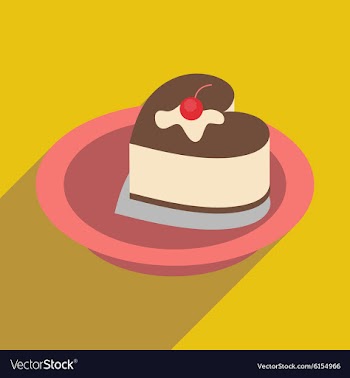Flat with shadow icon and mobile application ice vector image