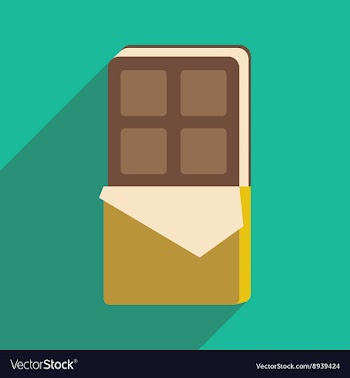 Flat with shadow icon and mobile application ice vector image
